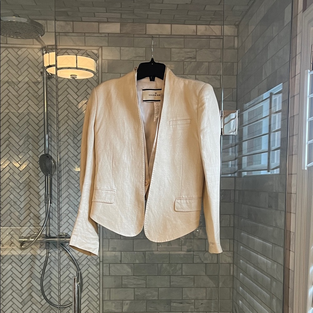 By Malene Birger Cream Blazer